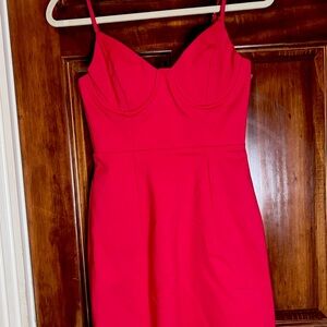 Princess Polly Strapless Red Dress